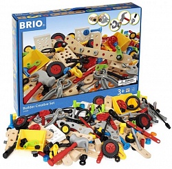 Деревянный конструктор Brio Buildier Creative Set, 270 деталей (Brio, 34589) - миниатюра